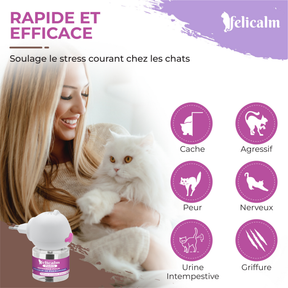 Pack Super Éco 2  Diffuseurs + 6 Recharges de Phéromones- Félicalm